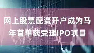 网上股票配资开户成为马年首单获受理IPO项目